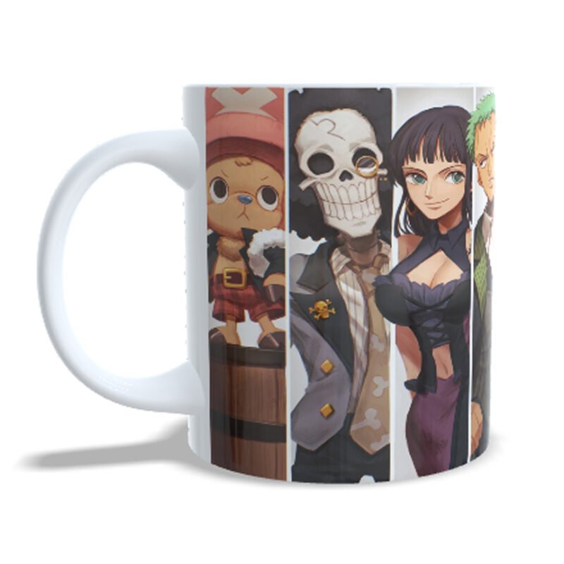 Caneca Anime Mangá – Estilo One Piece Tripulação 325ml