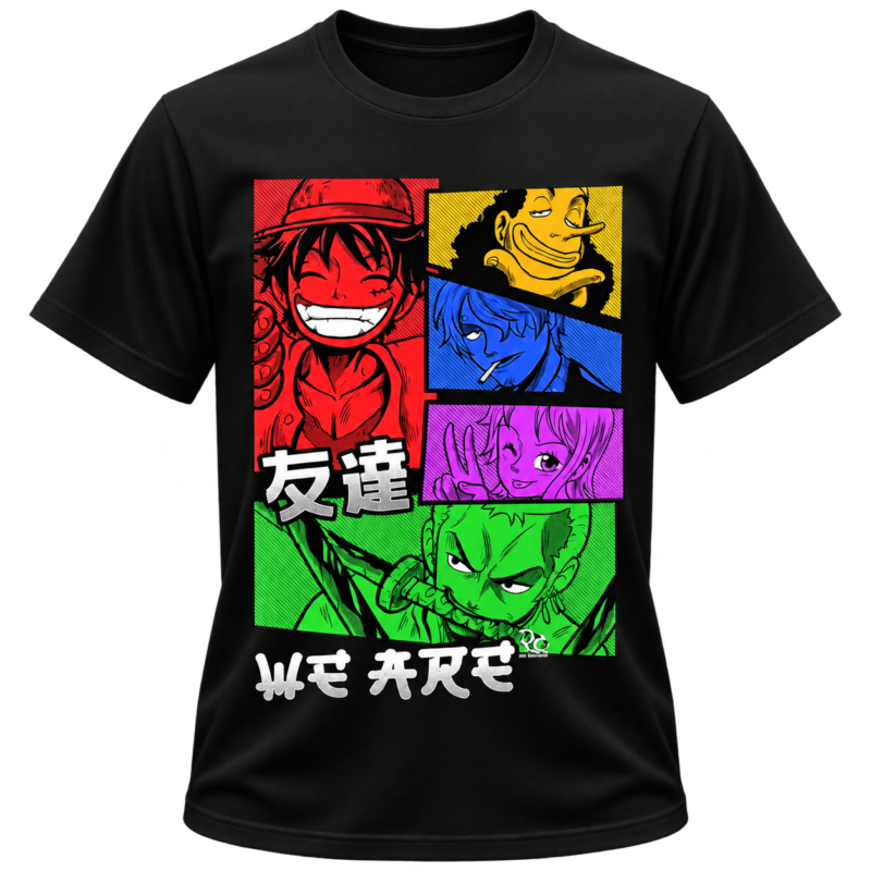 Camiseta Anime Geek Estilo One Piece