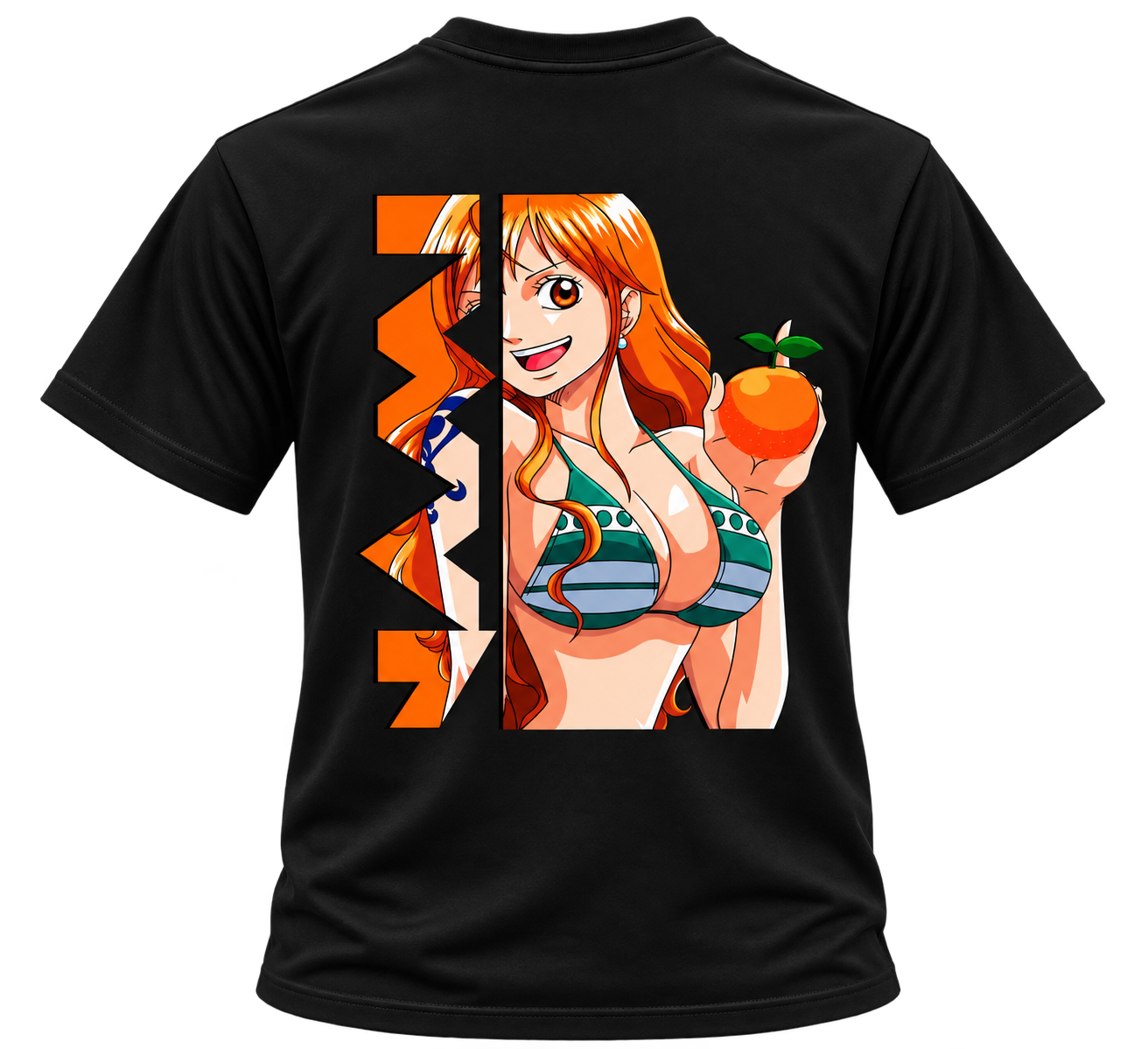 Camiseta Anime One Piece - Nami - Frente e Costas - Imagem 2