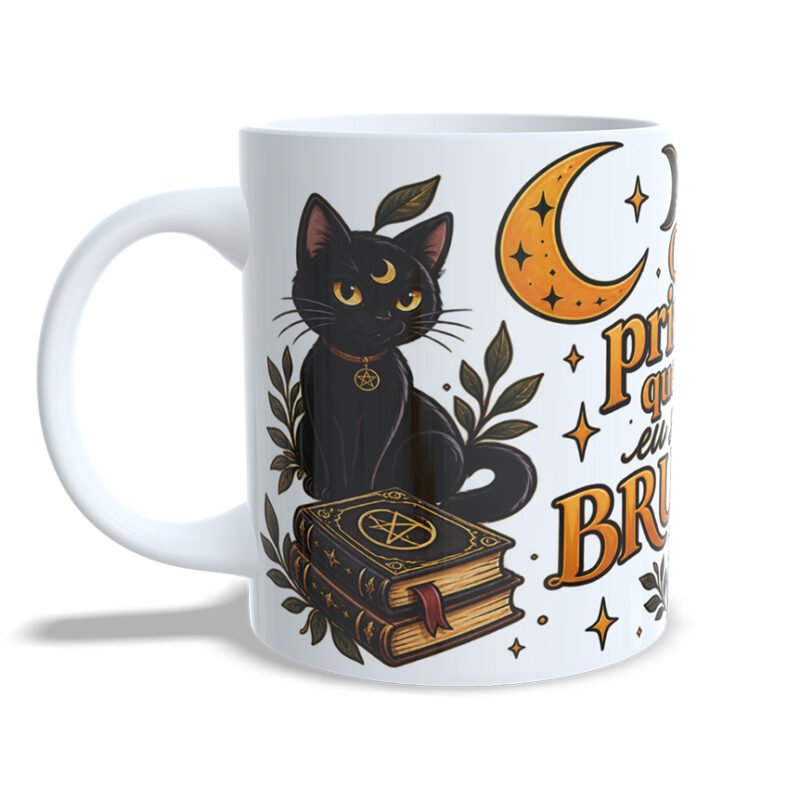Caneca Bruxona – “Que princesa que nada, eu sou uma BRUXONA”