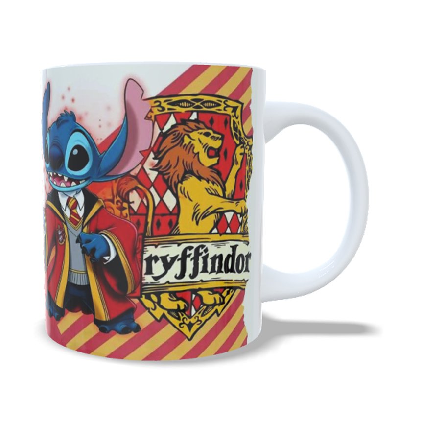 Caneca Stitch Mágico – Geek com Bruxaria e Fantasia – Presente Criativo