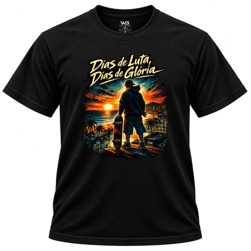 Camiseta Rock - CBJR “Dias de Luta, Dias de Glória”
